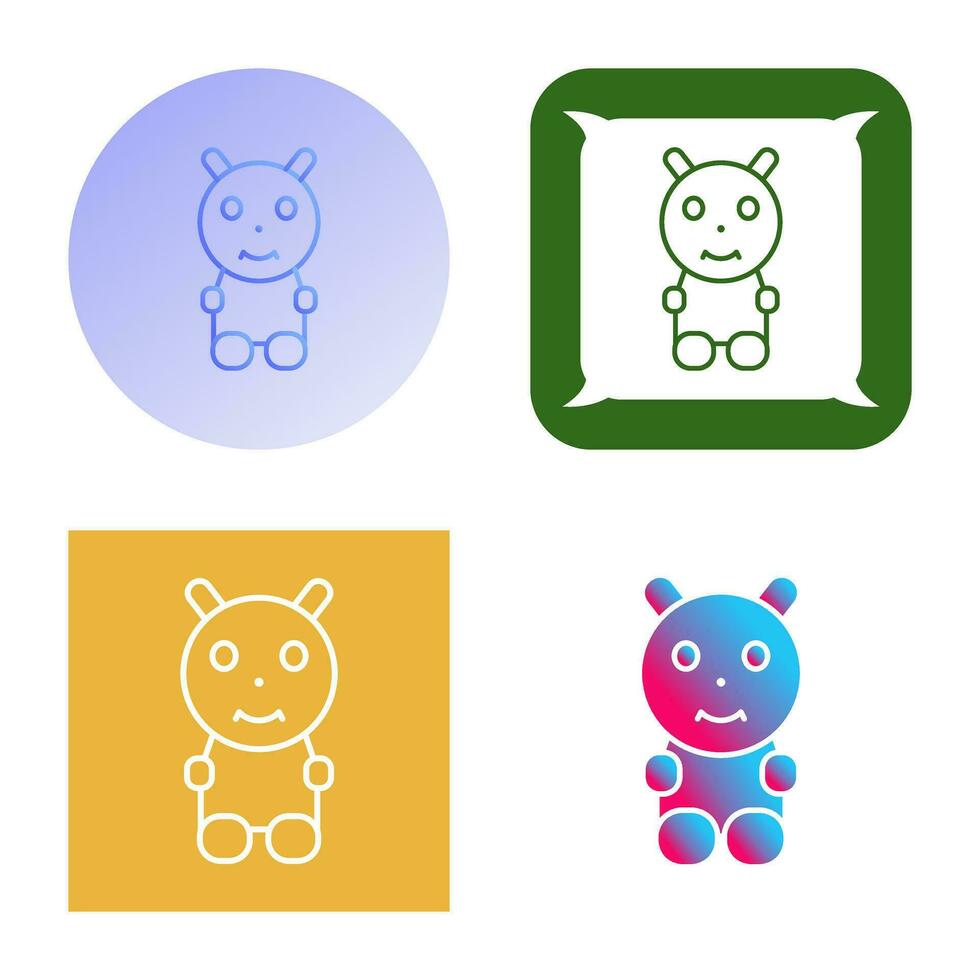 Unique Toys Vector Icon