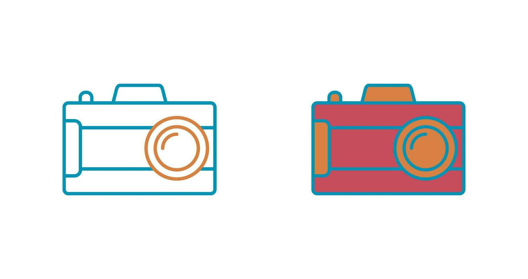 Digital Camera Vector Icon