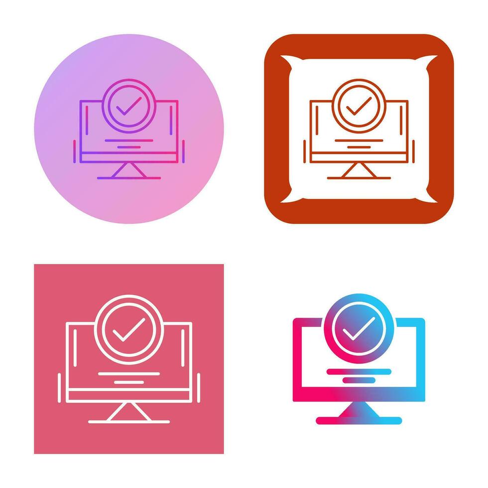 Confirmation Vector Icon