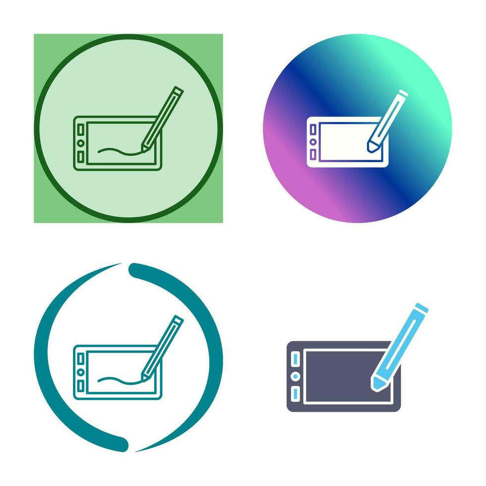 Drawing Tablet Vector Icon