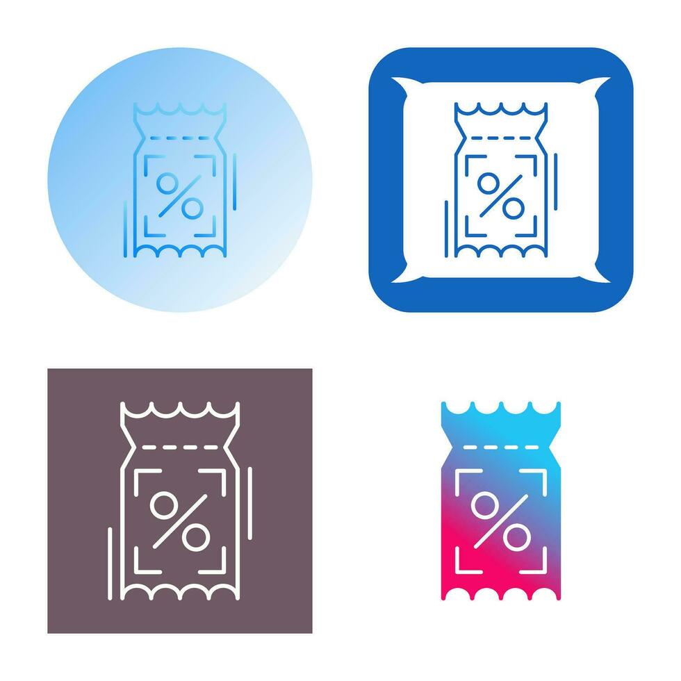 Coupons Vector Icon