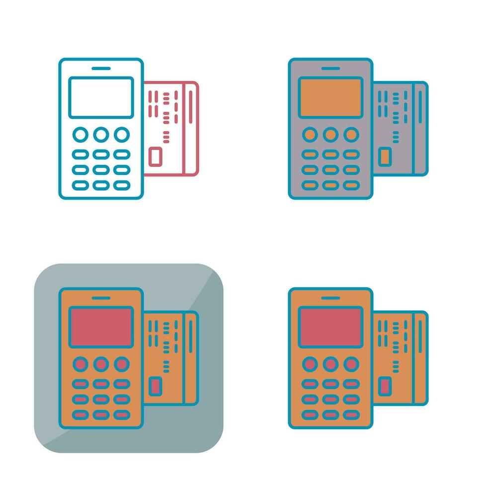 Card Machine Vector Icon