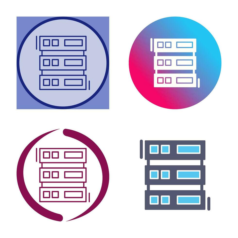 Server Vector Icon 34533486 Vector Art at Vecteezy