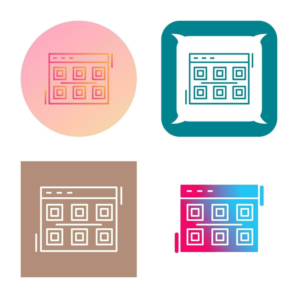 Layout Vector Icon