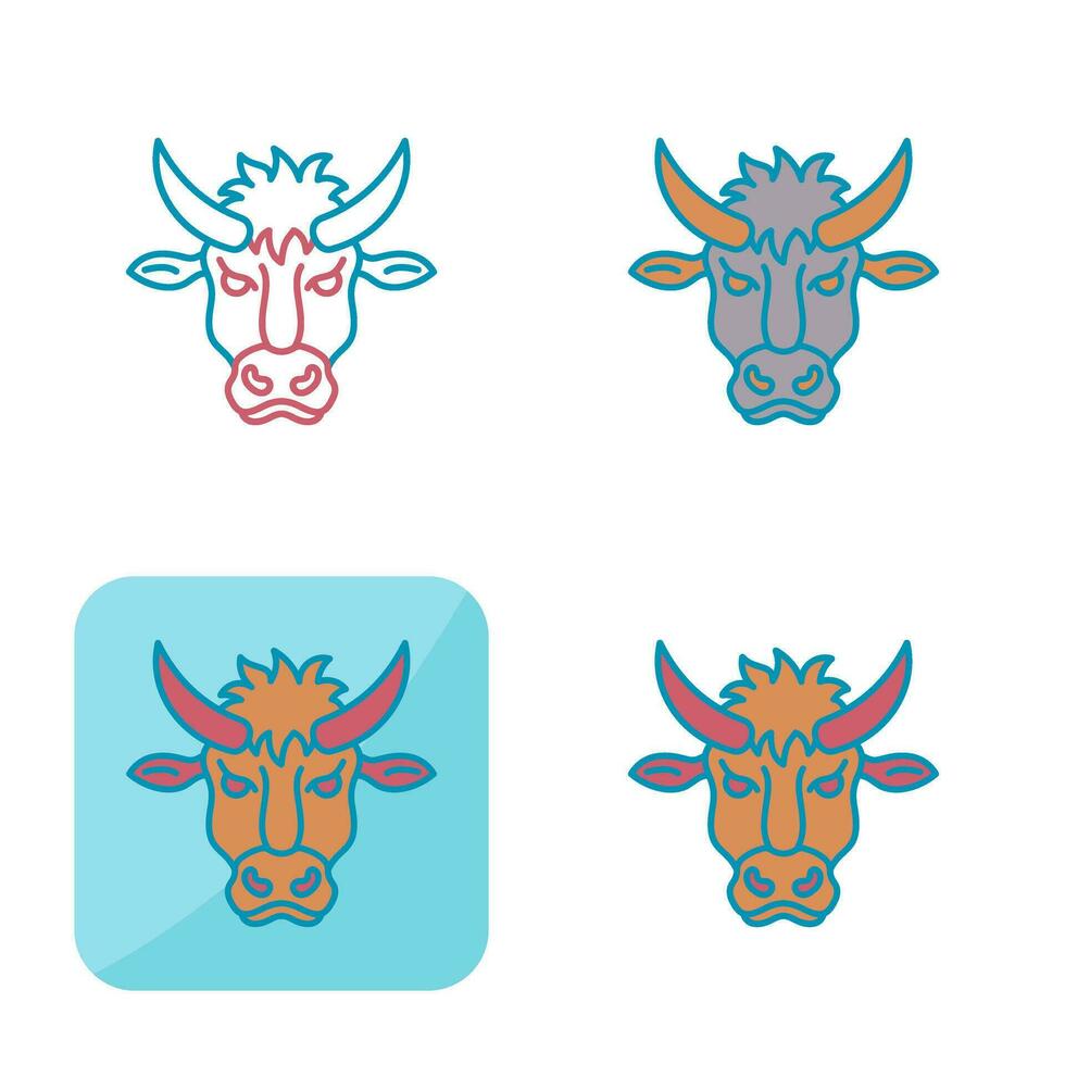 Bison Vector Icon