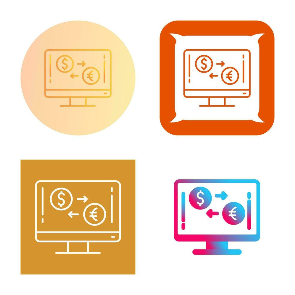 Currency Exchange Vector Icon