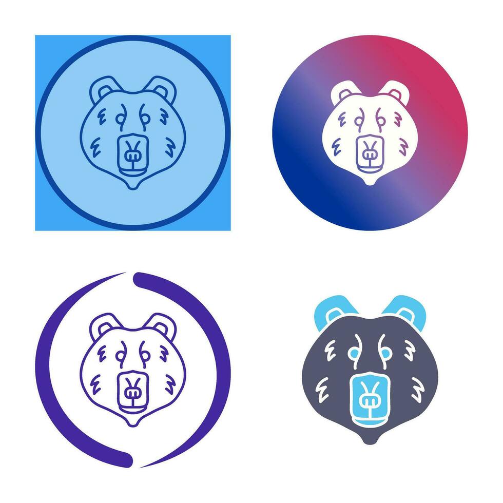 Polar Bear Vector Icon