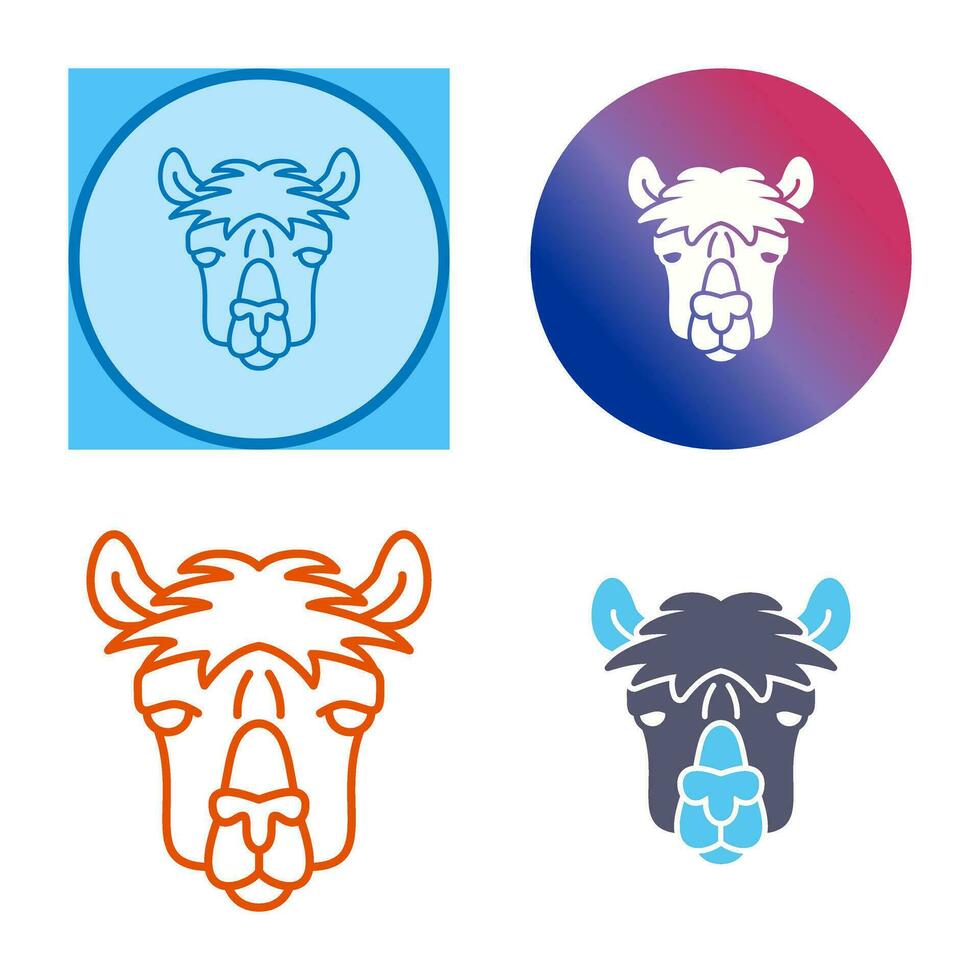 Alpaca Vector Icon