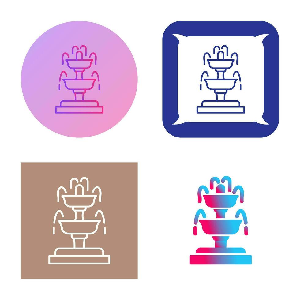 Fountain Vector Icon