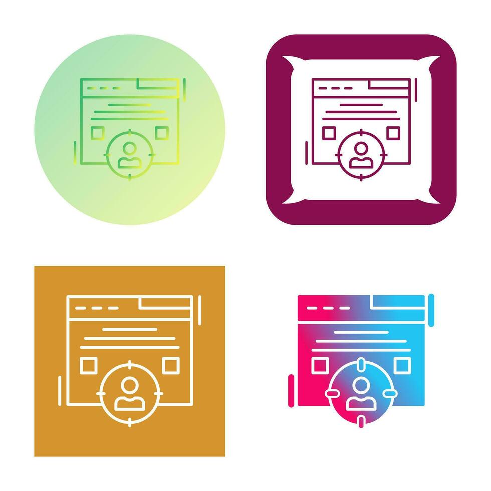 Target Audience Vector Icon