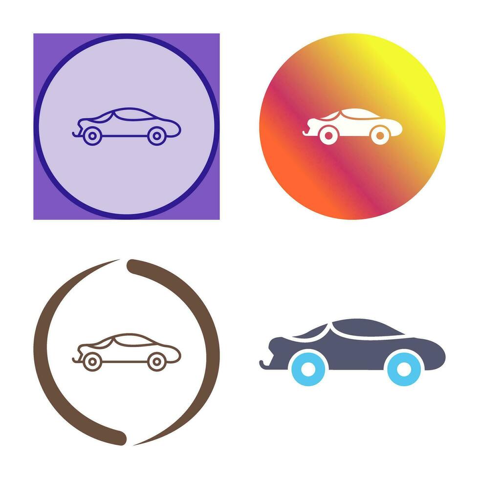 Sports Car Vector Icon