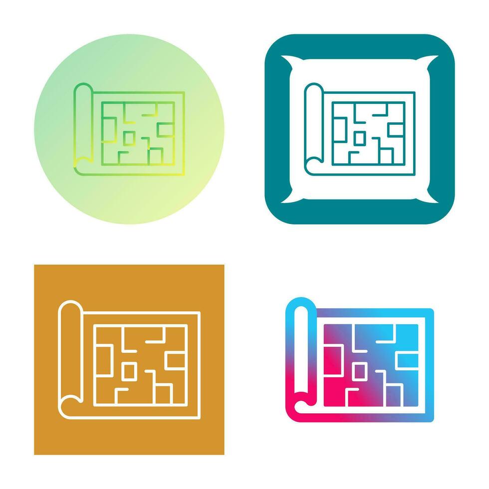 Blueprint Vector Icon