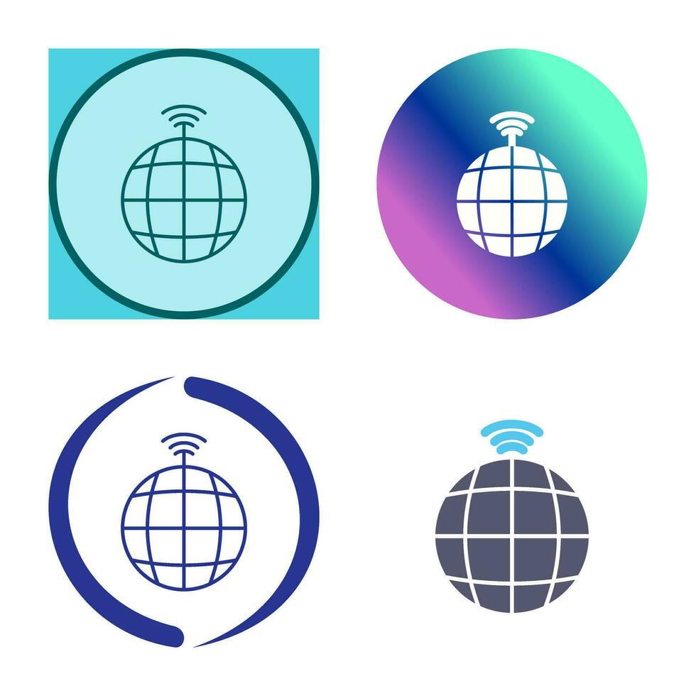 Global Signals Vector Icon