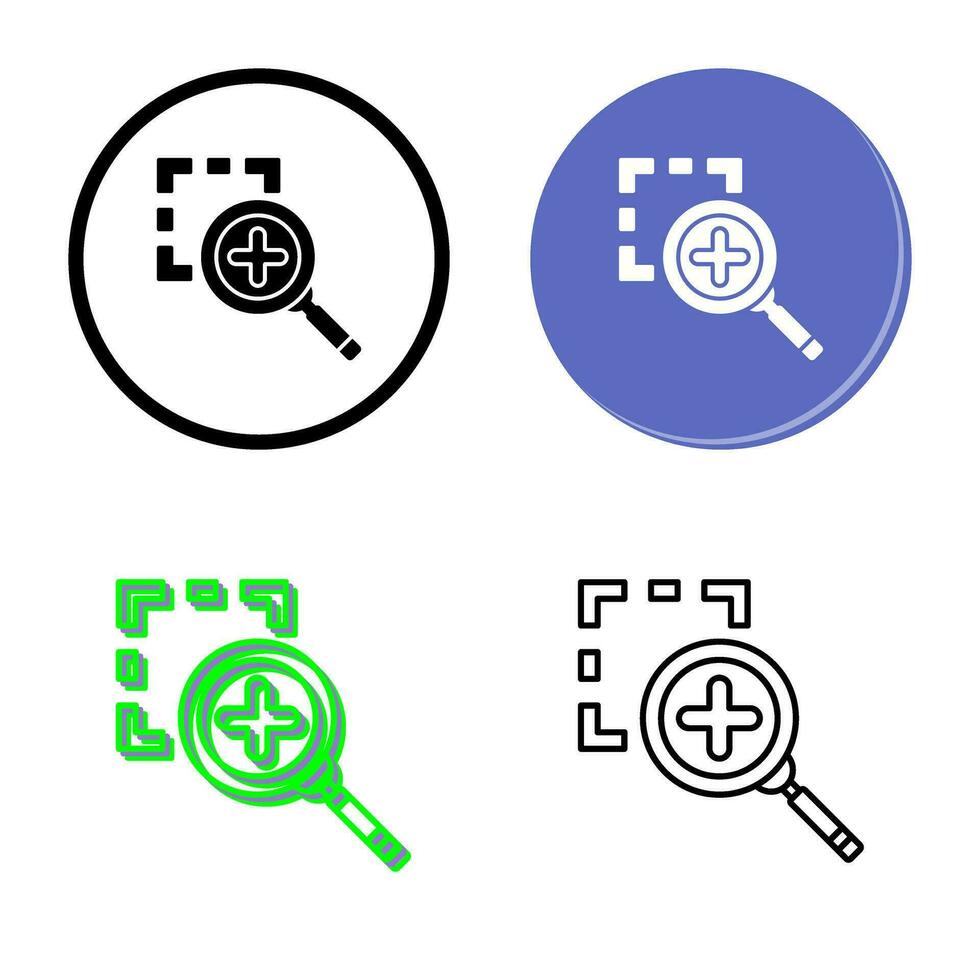 Zoom In Vector Icon