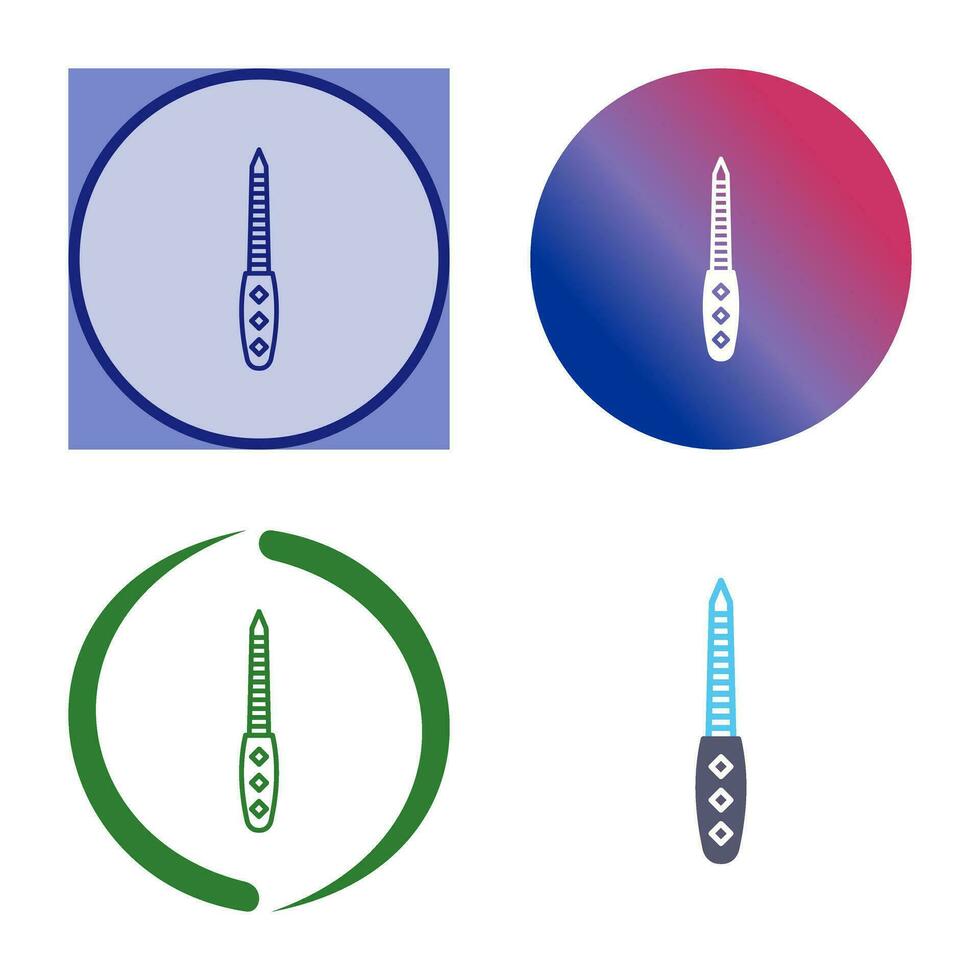 Nail File Vector Icon