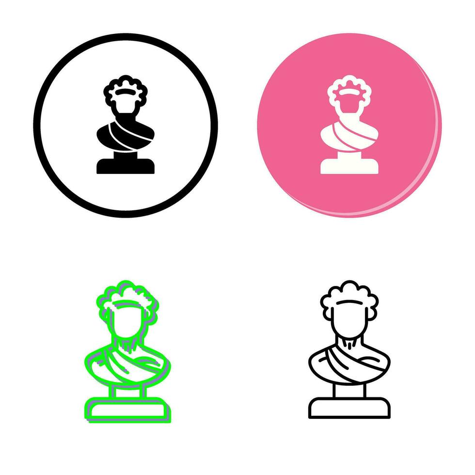Statue Vector Icon