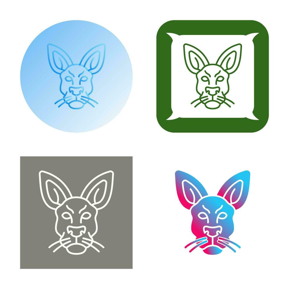 Kangaroo Vector Icon