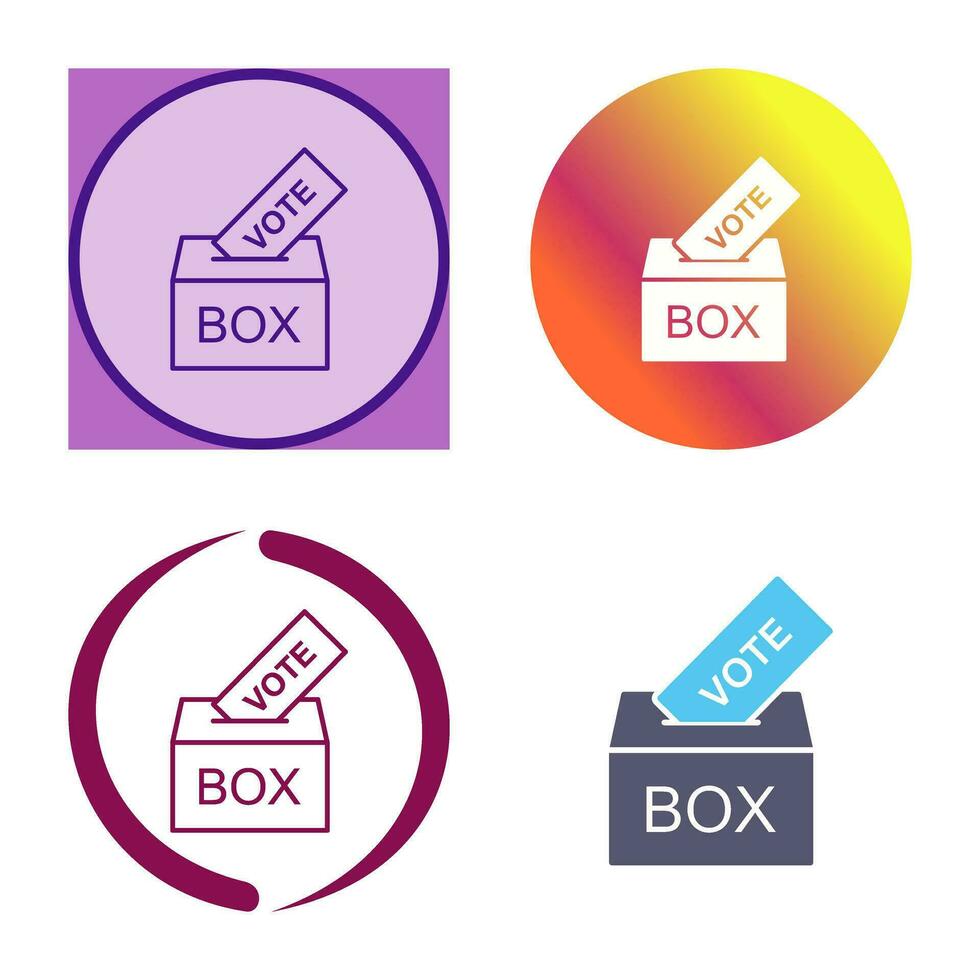 Giing Vote Vector Icon