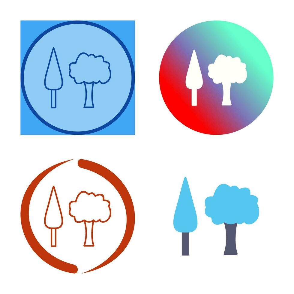 Trees Vector Icon