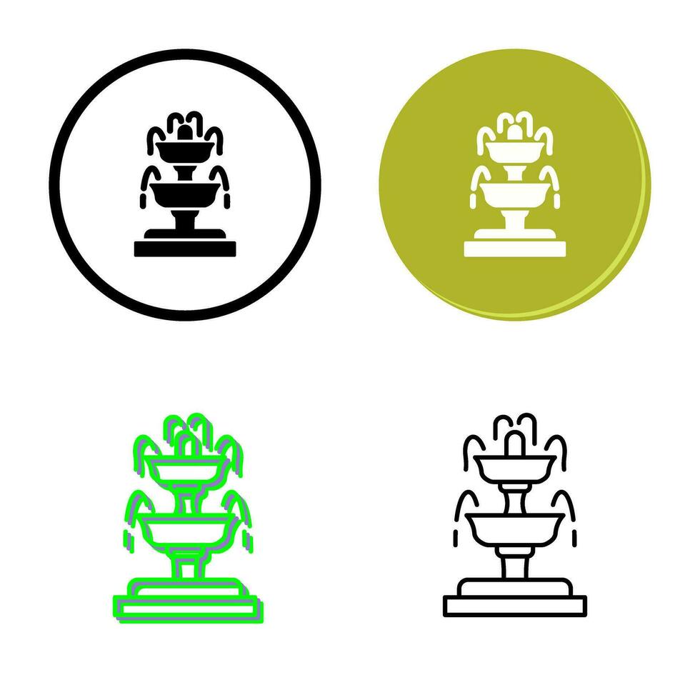 Fountain Vector Icon