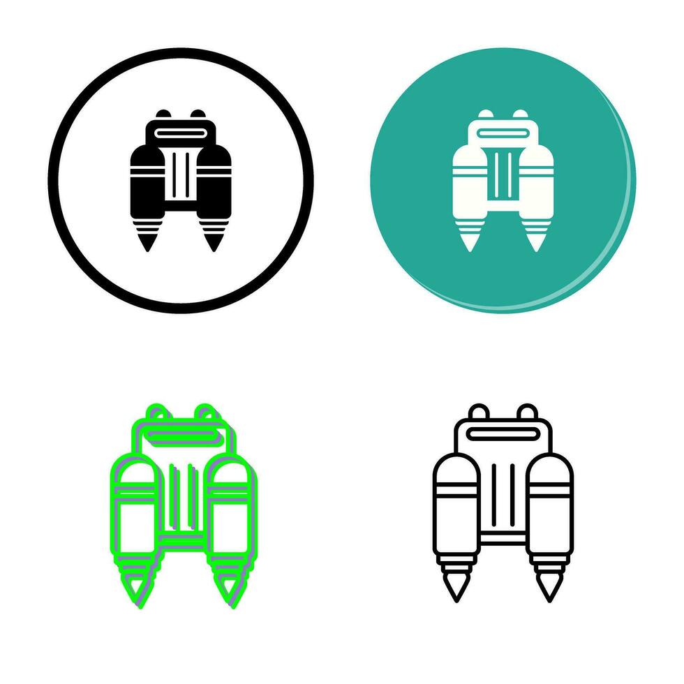 Jetpack Vector Icon