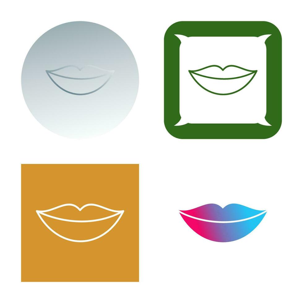 Lips Vector Icon