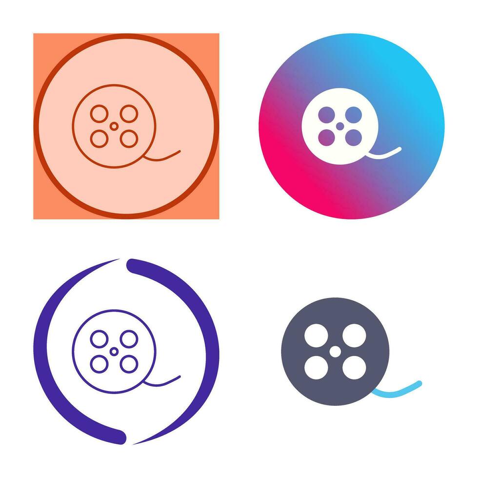 Reel Vector Icon