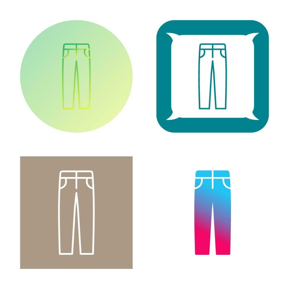 Men's Pants Vector Icon