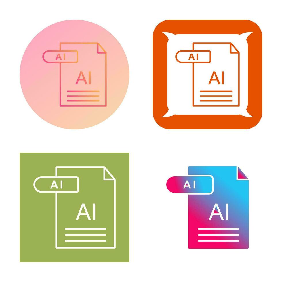 AI Vector Icon