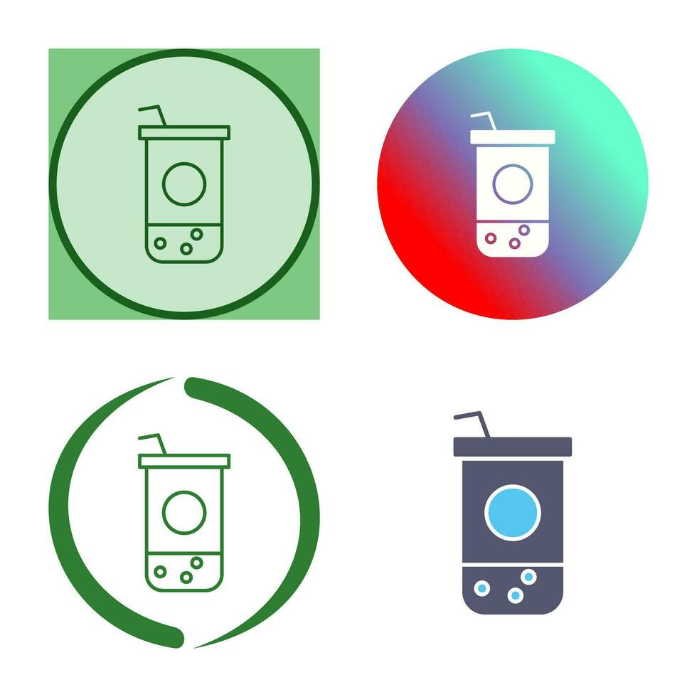Chocolate Shake Vector Icon