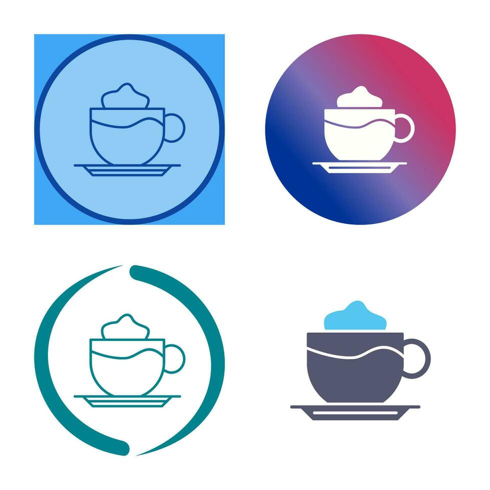 Latte Vector Icon