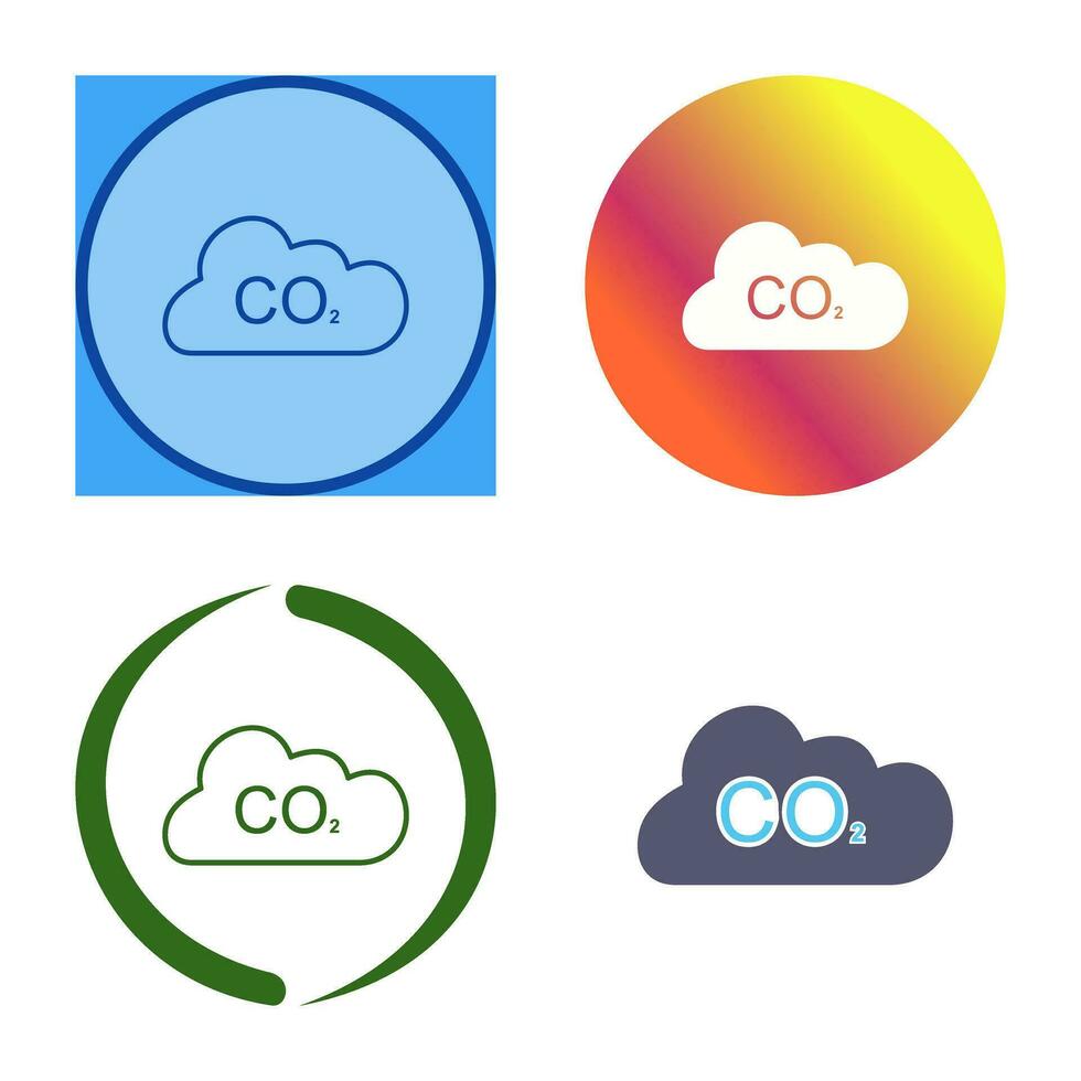 Carbon Dioxide Vector Icon