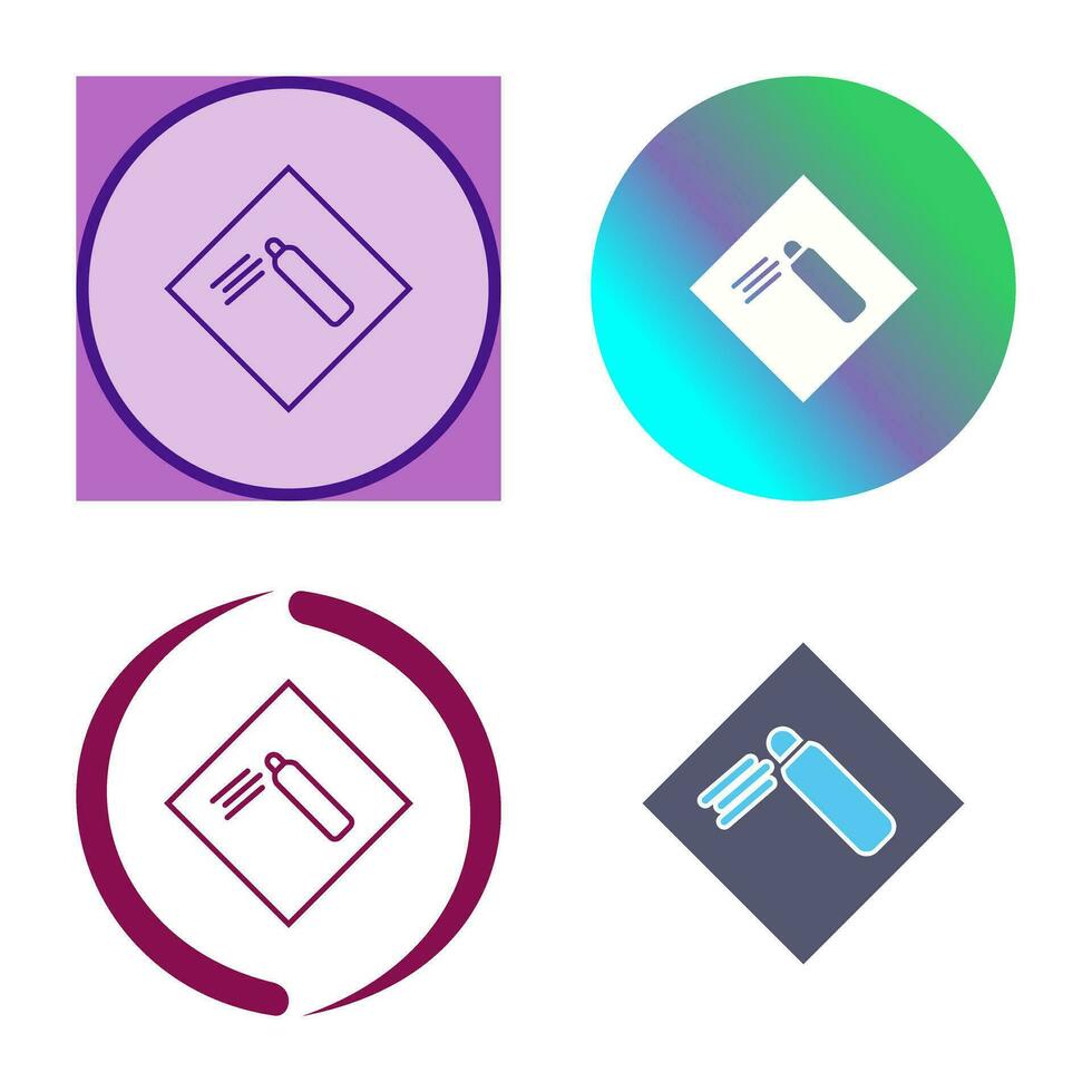 Pressurized Cylinder Vector Icon
