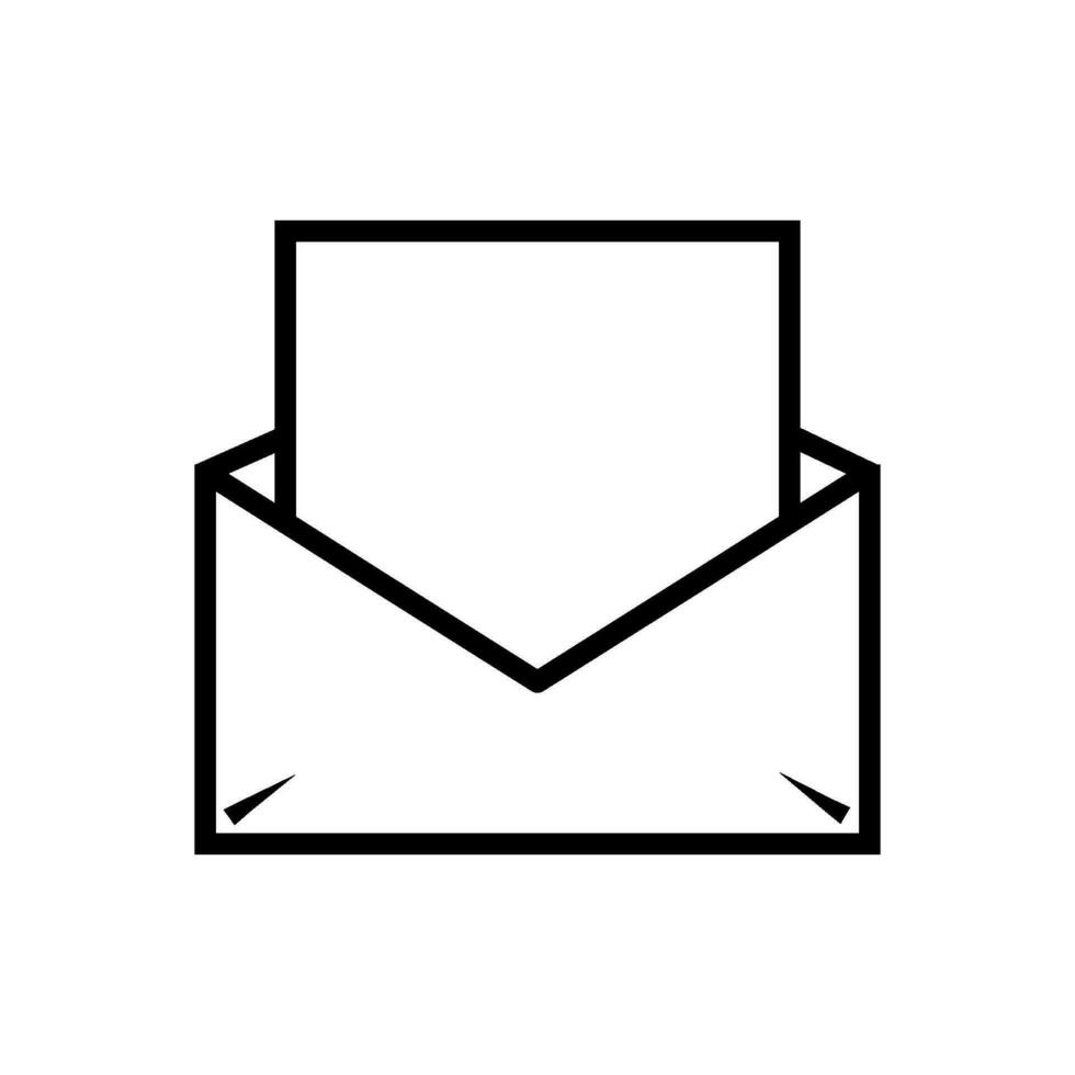 envelope icon vector template