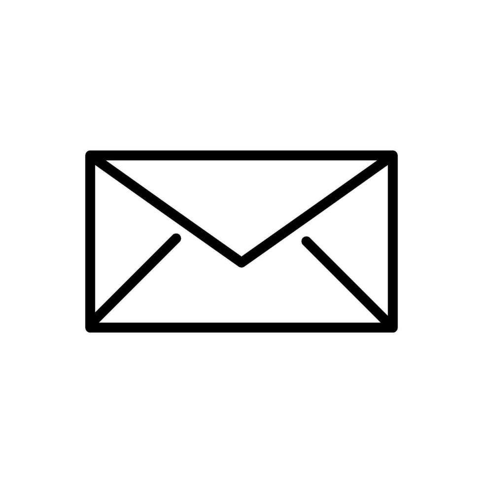 envelope icon vector template