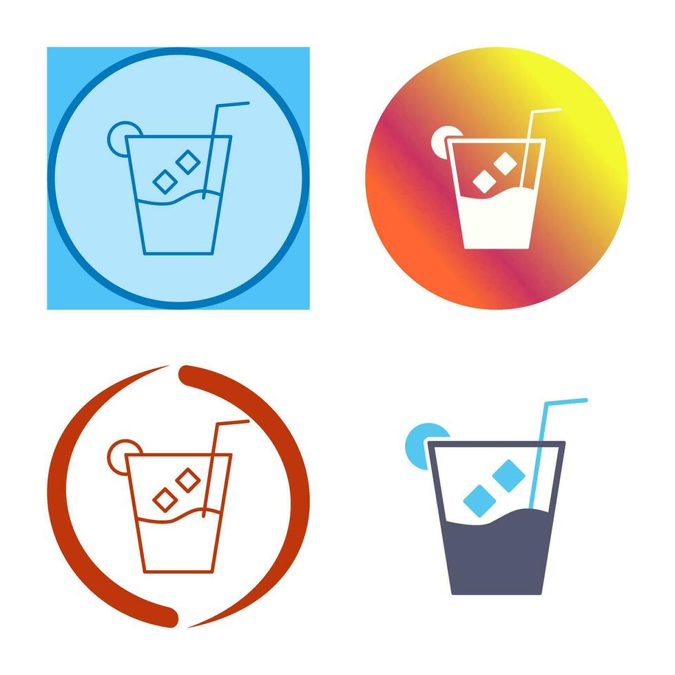 Unique Whiskey Sour Vector Icon