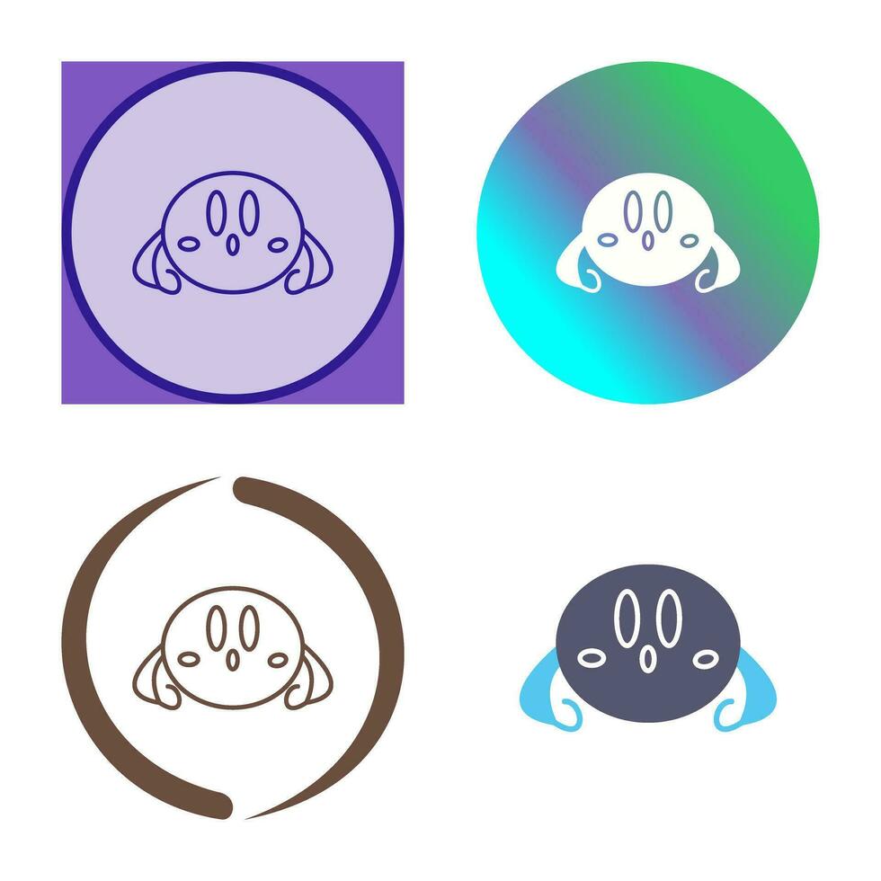 Unique Game Character Vector Icon