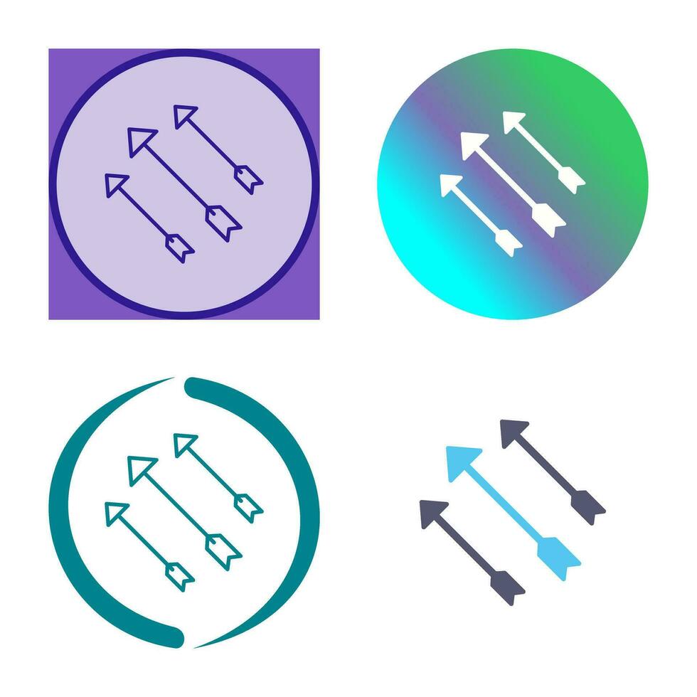 Unique Arrows Vector Icon