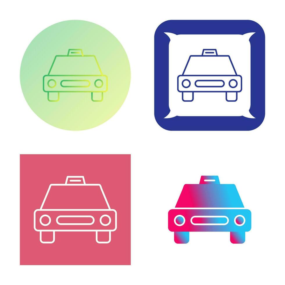 Cab Vector Icon