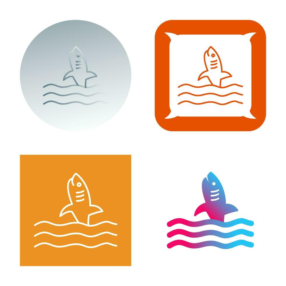 Dangerous Shark Vector Icon