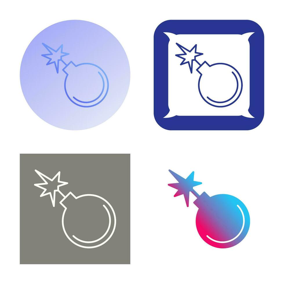 Danger of Explosion Vector Icon