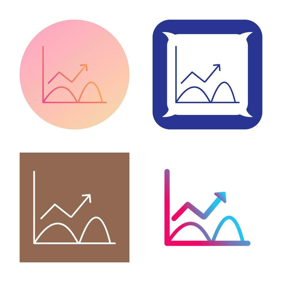 Trend in Graph Vector Icon