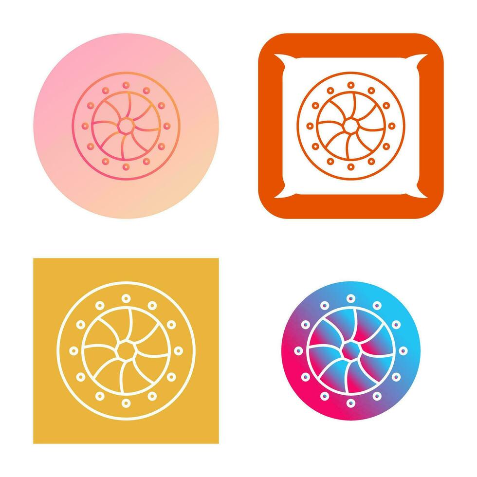 Unique Optical Diaphram Vector Icon