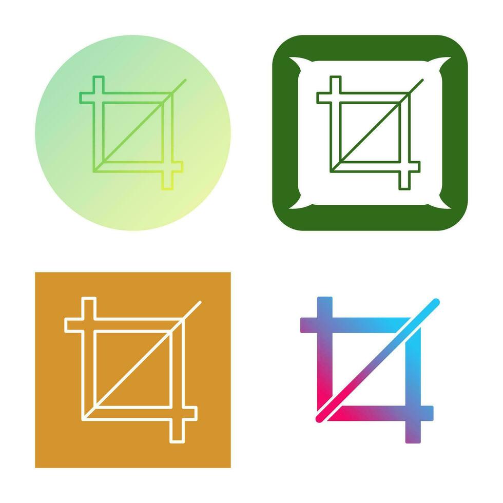 Unique Crop Vector Icon