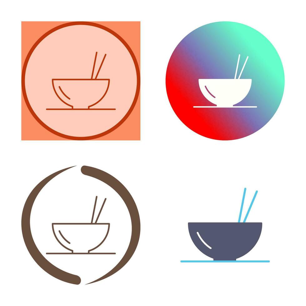 icono de vector de comida única