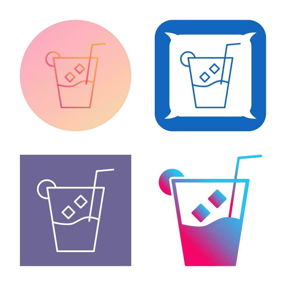 Unique Whiskey Sour Vector Icon