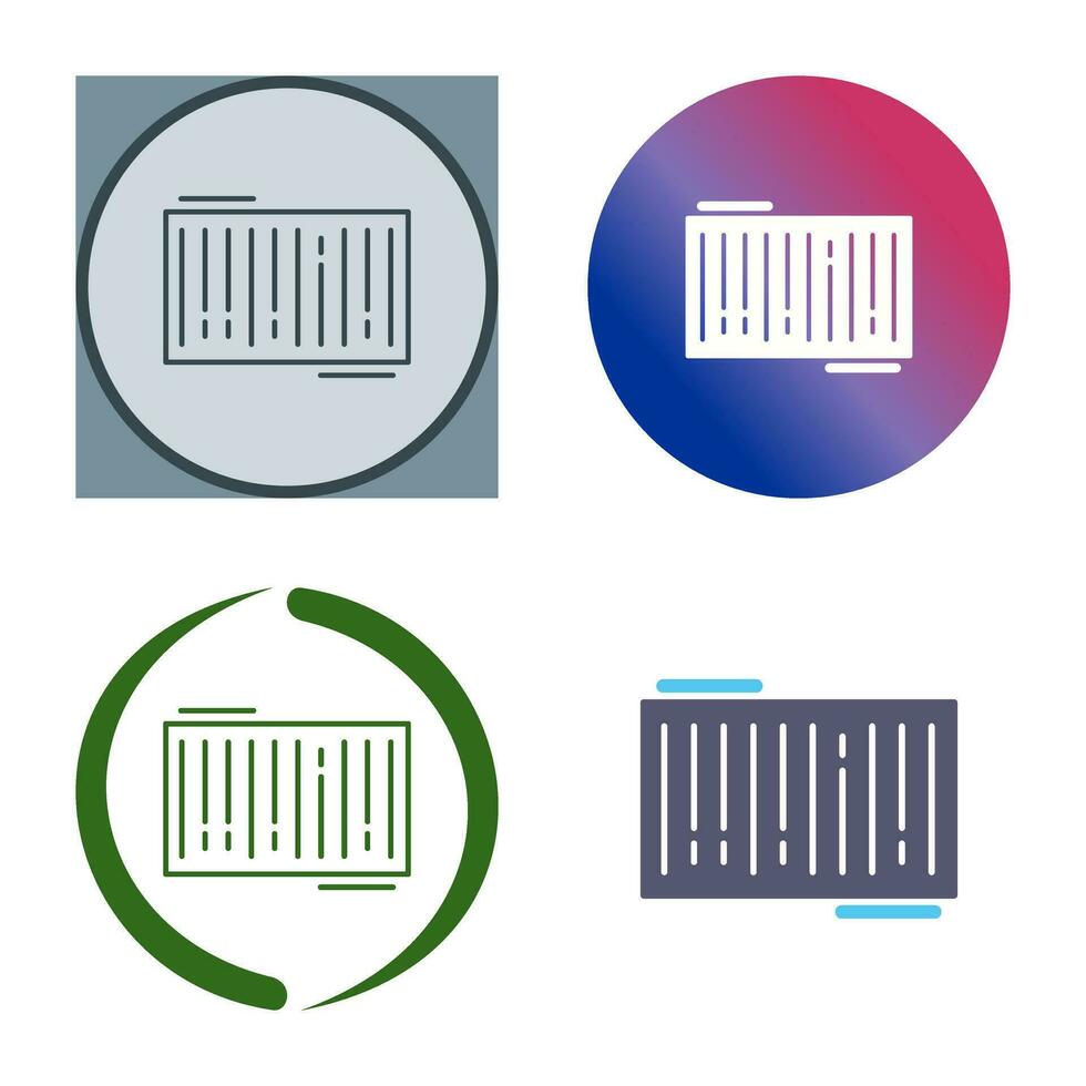 Barcode Vector Icon