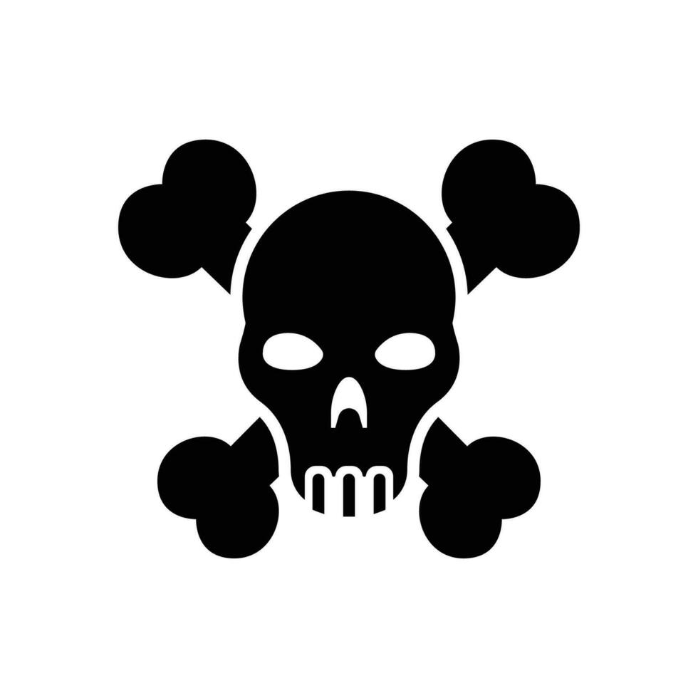 dangerous icon design vector template