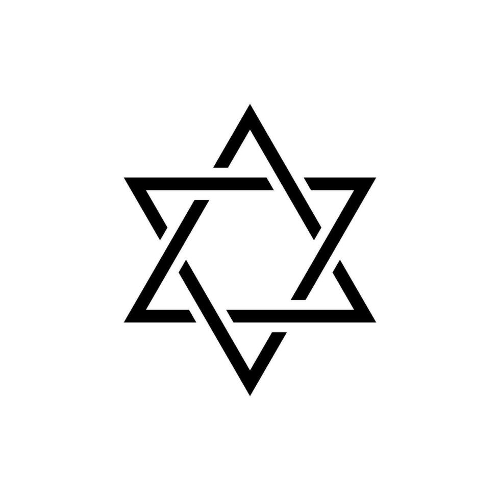 david star icon design vector template