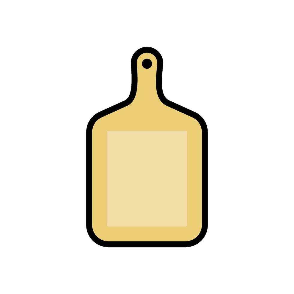 cutting board kitchen icon design vector template